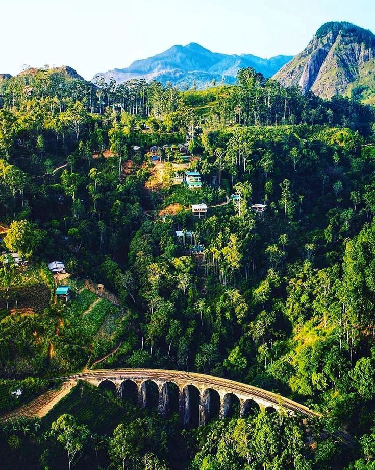 Nine arch bridge